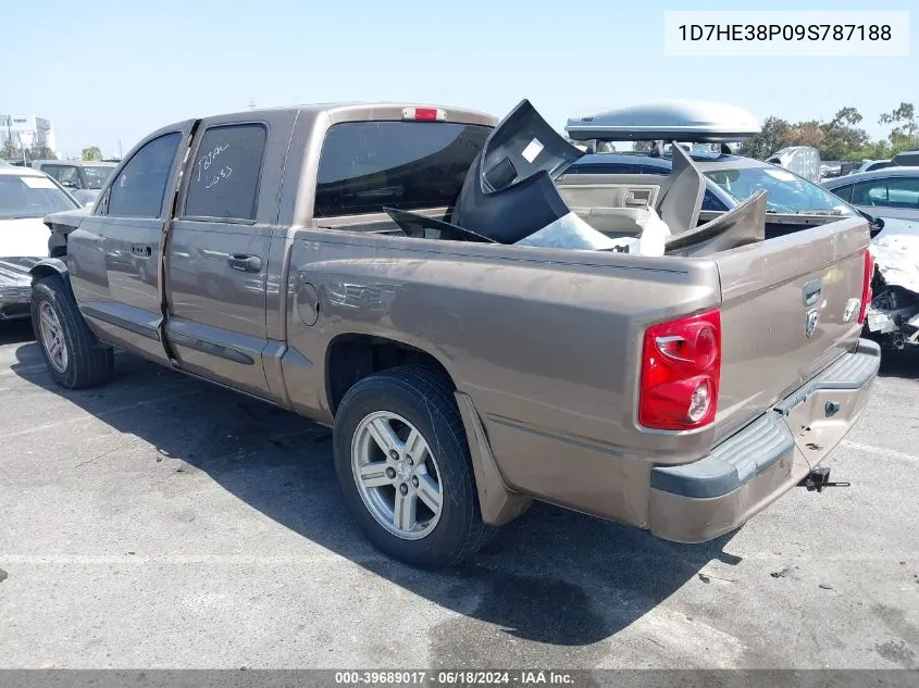 1D7HE38P09S787188 2009 Dodge Dakota Bighorn/Lonestar