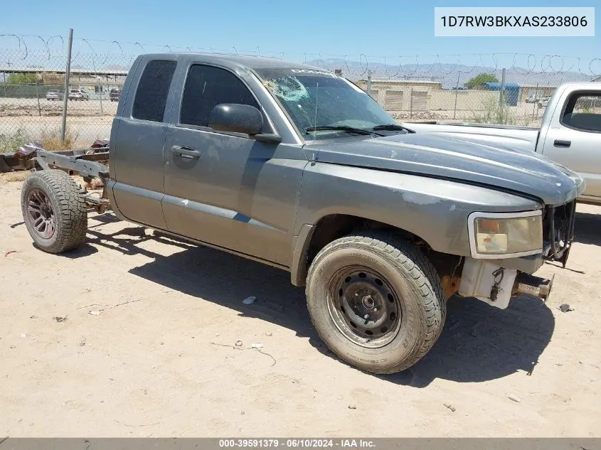 2010 Dodge Dakota Bighorn/Lonestar VIN: 1D7RW3BKXAS233806 Lot: 39591379