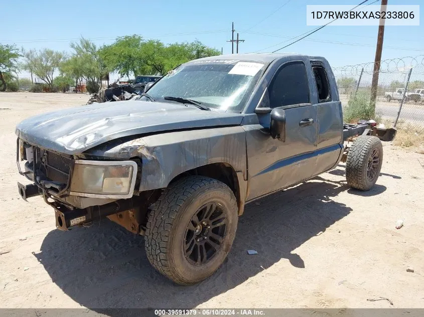 2010 Dodge Dakota Bighorn/Lonestar VIN: 1D7RW3BKXAS233806 Lot: 39591379