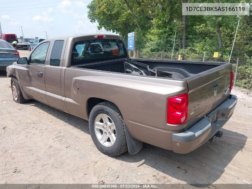 2010 Dodge Dakota Bighorn/Lonestar VIN: 1D7CE3BK5AS166119 Lot: 39930388