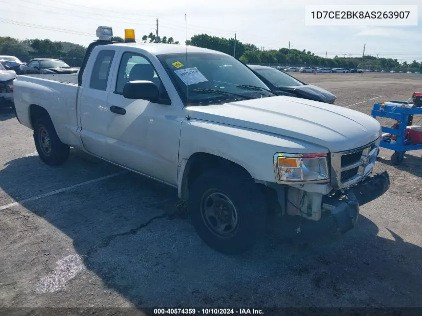 2010 Dodge Dakota St VIN: 1D7CE2BK8AS263907 Lot: 40574359