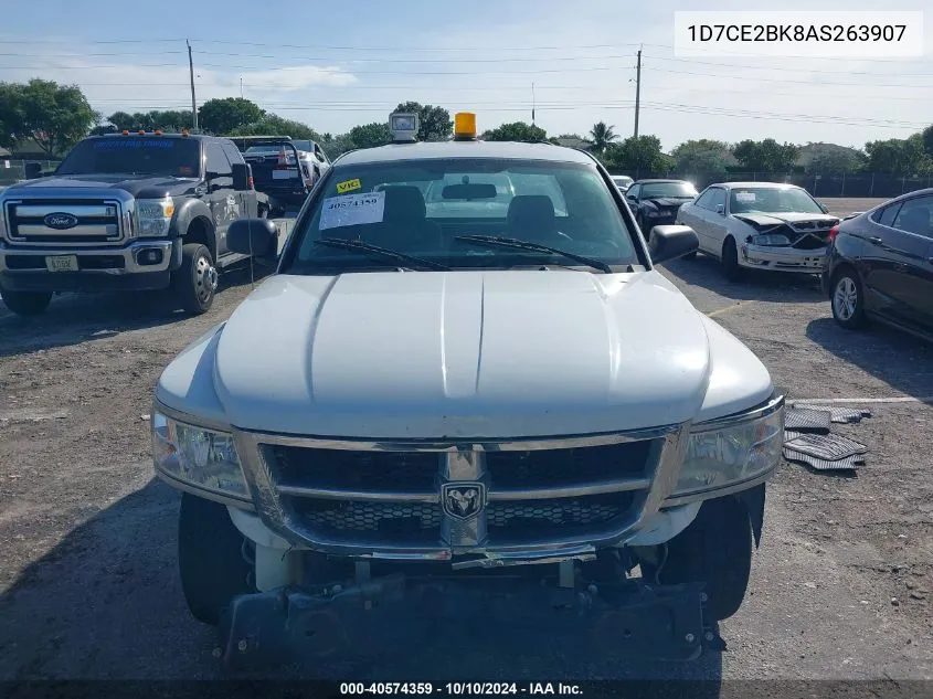 2010 Dodge Dakota St VIN: 1D7CE2BK8AS263907 Lot: 40574359