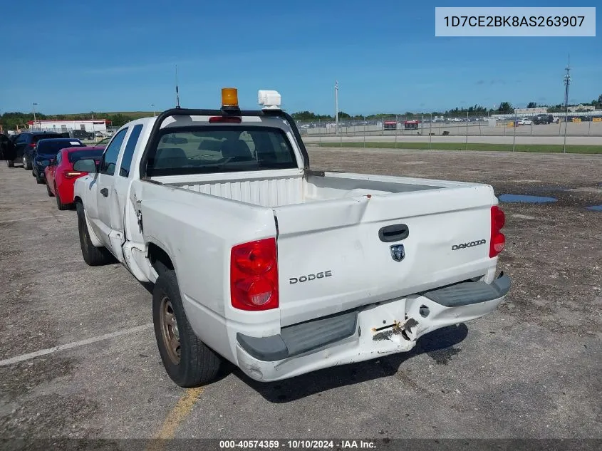 2010 Dodge Dakota St VIN: 1D7CE2BK8AS263907 Lot: 40574359