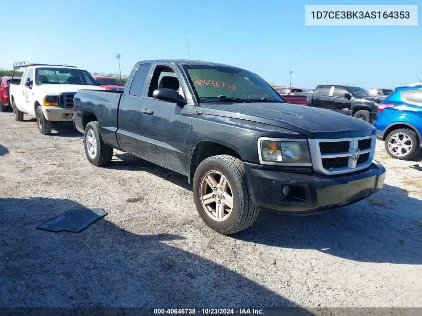 2010 Dodge Dakota Bighorn/Lonestar VIN: 1D7CE3BK3AS164353 Lot: 40646738