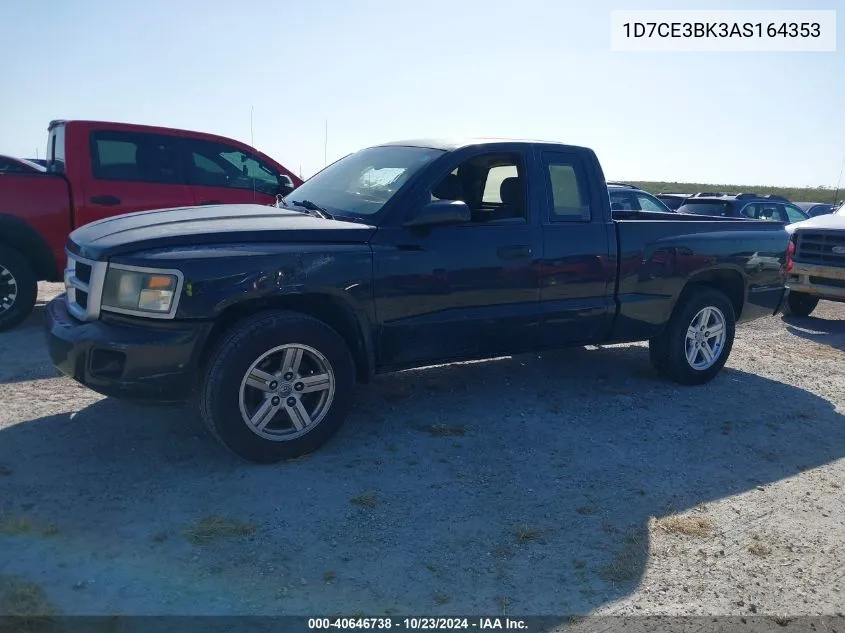 2010 Dodge Dakota Bighorn/Lonestar VIN: 1D7CE3BK3AS164353 Lot: 40646738