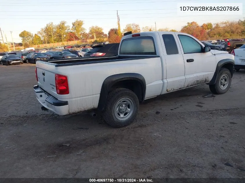 2010 Dodge Dakota St VIN: 1D7CW2BK8AS207866 Lot: 40697750