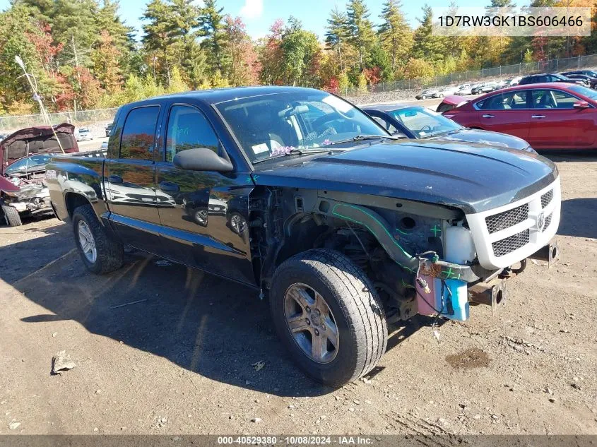 2011 Dodge Dakota Slt VIN: 1D7RW3GK1BS606466 Lot: 40529380