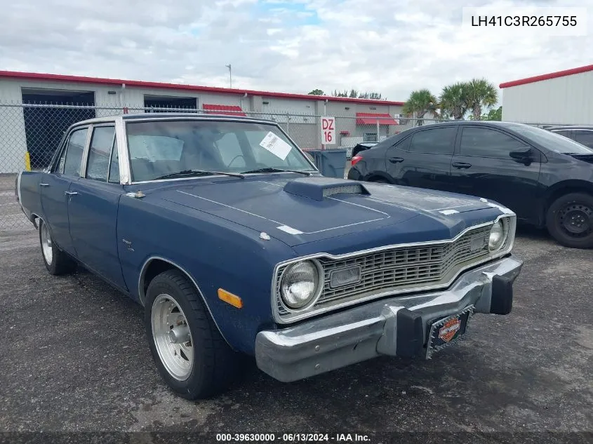 LH41C3R265755 1973 Dodge Dart