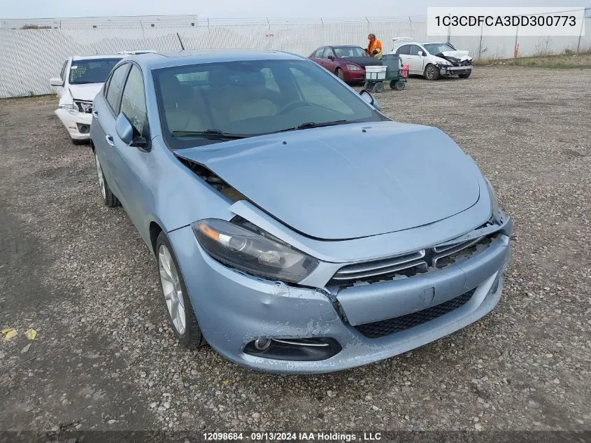 2013 Dodge Dart Limited/R/T VIN: 1C3CDFCA3DD300773 Lot: 12098684