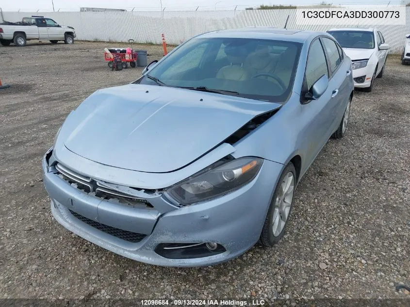 2013 Dodge Dart Limited/R/T VIN: 1C3CDFCA3DD300773 Lot: 12098684