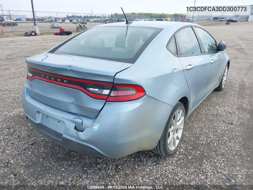 1C3CDFCA3DD300773 2013 Dodge Dart Limited/R/T