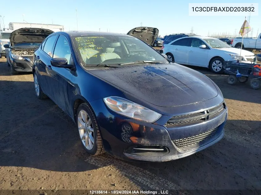 1C3CDFBAXDD203832 2013 Dodge Dart Sxt/Rallye