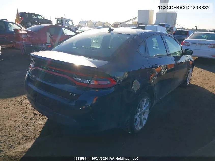 1C3CDFBAXDD203832 2013 Dodge Dart Sxt/Rallye