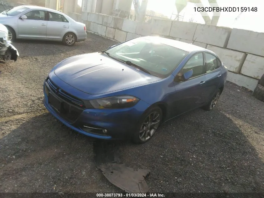 2013 Dodge Dart Rallye VIN: 1C3CDFBHXDD159148 Lot: 36968181