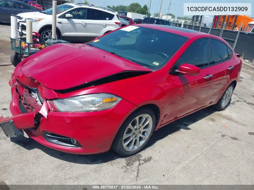 1C3CDFCA5DD132909 2013 Dodge Dart Limited