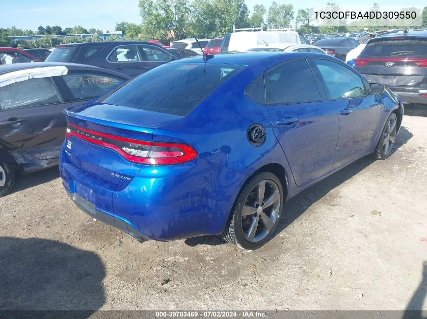 1C3CDFBA4DD309550 2013 Dodge Dart Sxt