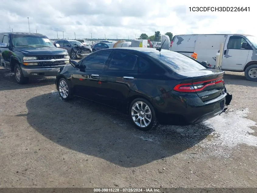 1C3CDFCH3DD226641 2013 Dodge Dart Limited