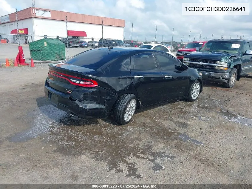 2013 Dodge Dart Limited VIN: 1C3CDFCH3DD226641 Lot: 39815228