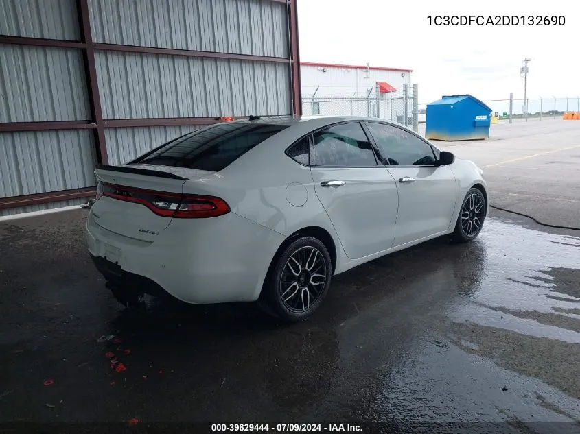 1C3CDFCA2DD132690 2013 Dodge Dart Limited