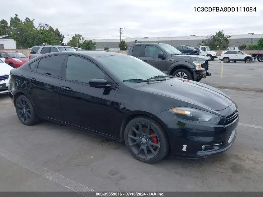 1C3CDFBA8DD111084 2013 Dodge Dart Rallye