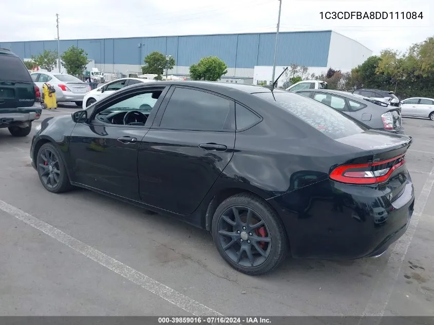 1C3CDFBA8DD111084 2013 Dodge Dart Rallye