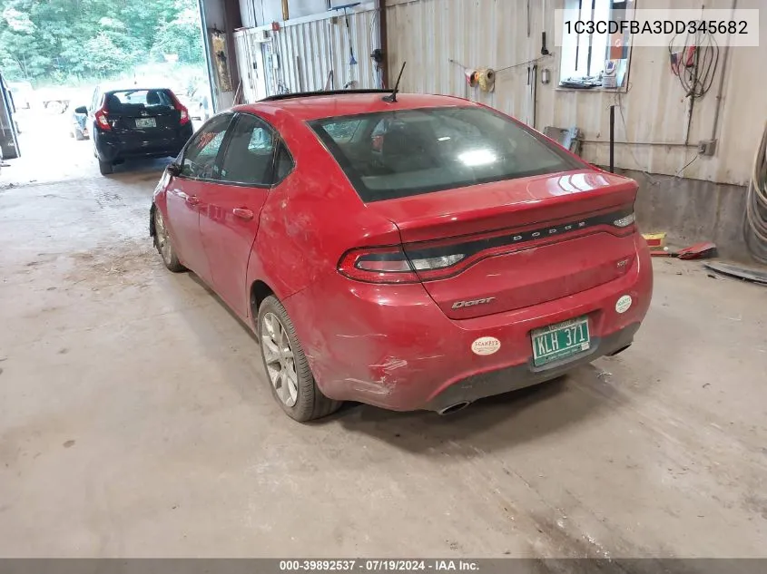 1C3CDFBA3DD345682 2013 Dodge Dart Sxt