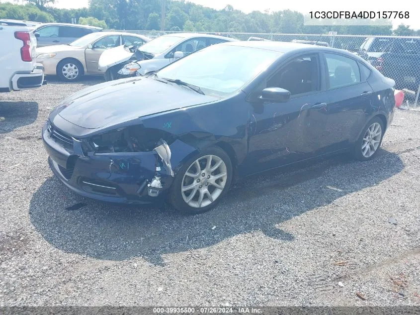 1C3CDFBA4DD157768 2013 Dodge Dart Sxt