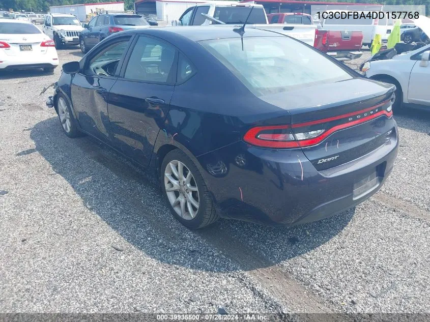 1C3CDFBA4DD157768 2013 Dodge Dart Sxt