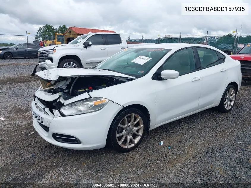 1C3CDFBA8DD157935 2013 Dodge Dart Sxt