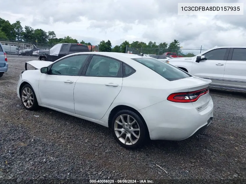 1C3CDFBA8DD157935 2013 Dodge Dart Sxt