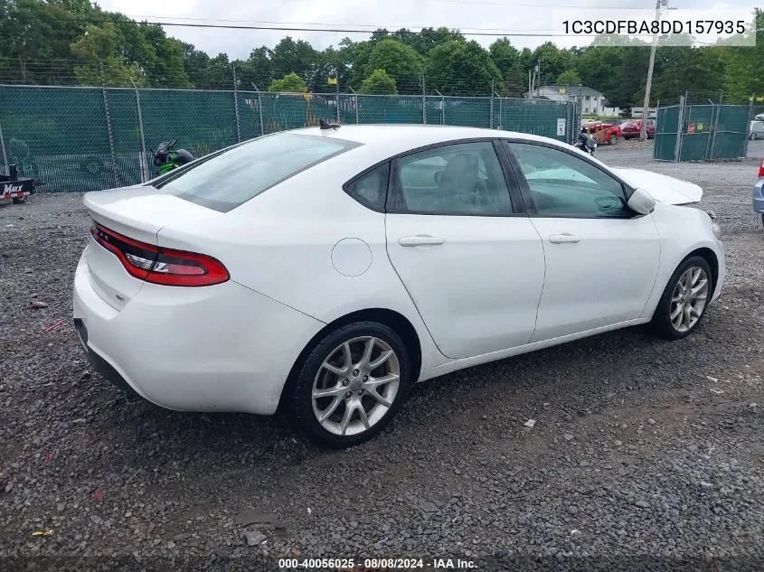 1C3CDFBA8DD157935 2013 Dodge Dart Sxt