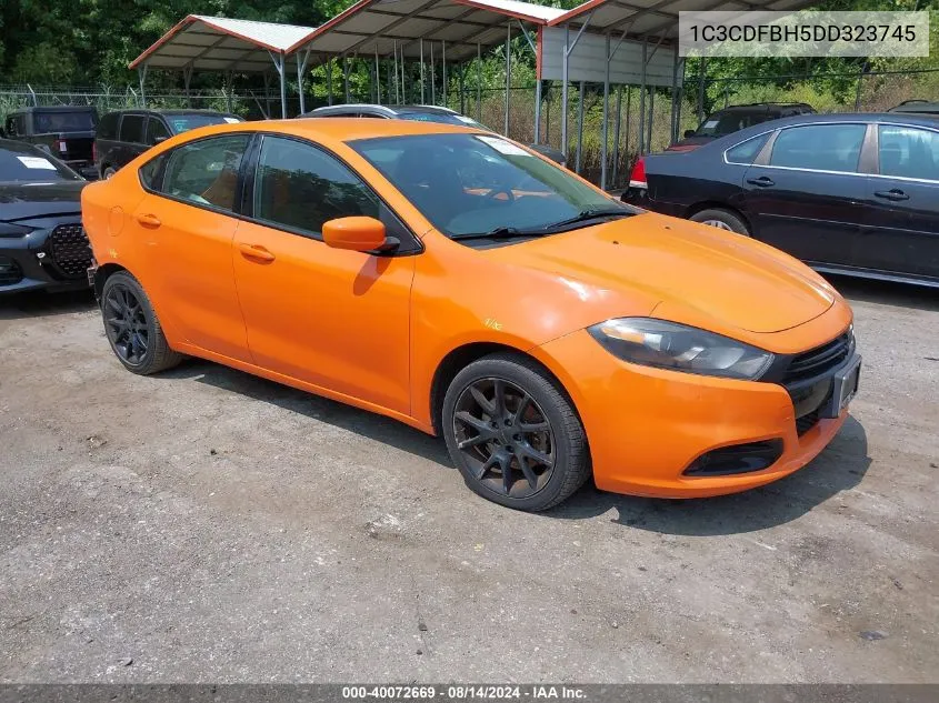 1C3CDFBH5DD323745 2013 Dodge Dart Sxt