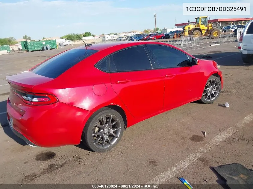 1C3CDFCB7DD325491 2013 Dodge Dart Gt