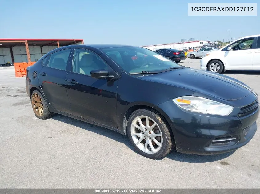 2013 Dodge Dart Sxt VIN: 1C3CDFBAXDD127612 Lot: 40165719