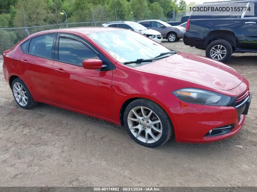 1C3CDFBA0DD155774 2013 Dodge Dart Rallye