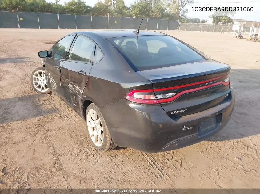 1C3CDFBA9DD331060 2013 Dodge Dart Sxt