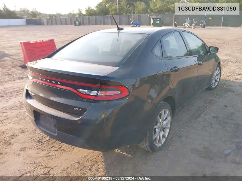 1C3CDFBA9DD331060 2013 Dodge Dart Sxt