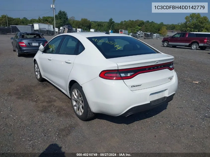 1C3CDFBH4DD142779 2013 Dodge Dart Rallye