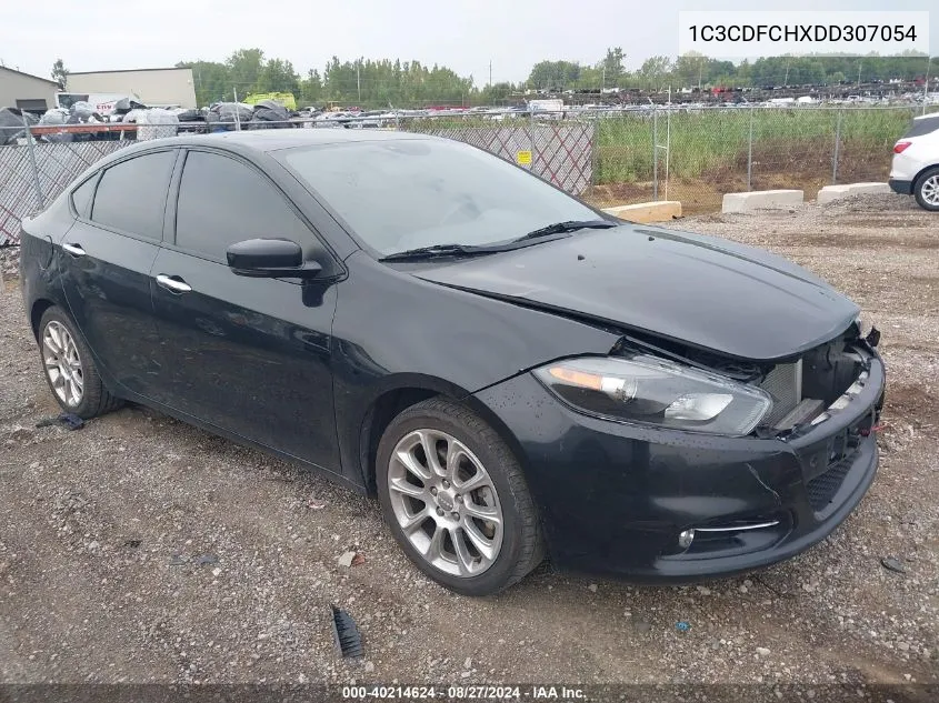 2013 Dodge Dart Limited/Gt VIN: 1C3CDFCHXDD307054 Lot: 40214624