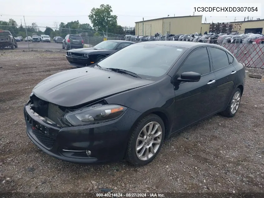 1C3CDFCHXDD307054 2013 Dodge Dart Limited/Gt