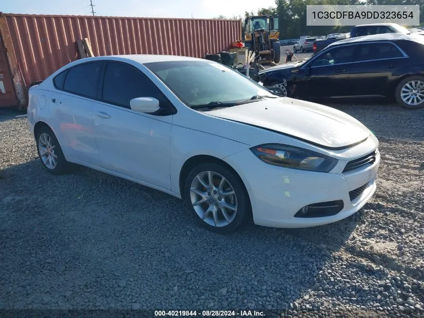 1C3CDFBA9DD323654 2013 Dodge Dart Sxt