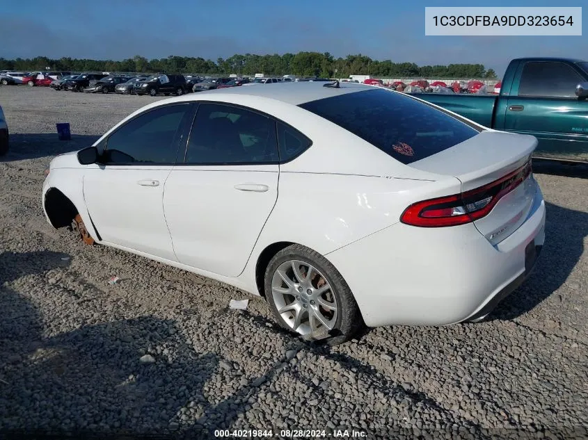 1C3CDFBA9DD323654 2013 Dodge Dart Sxt