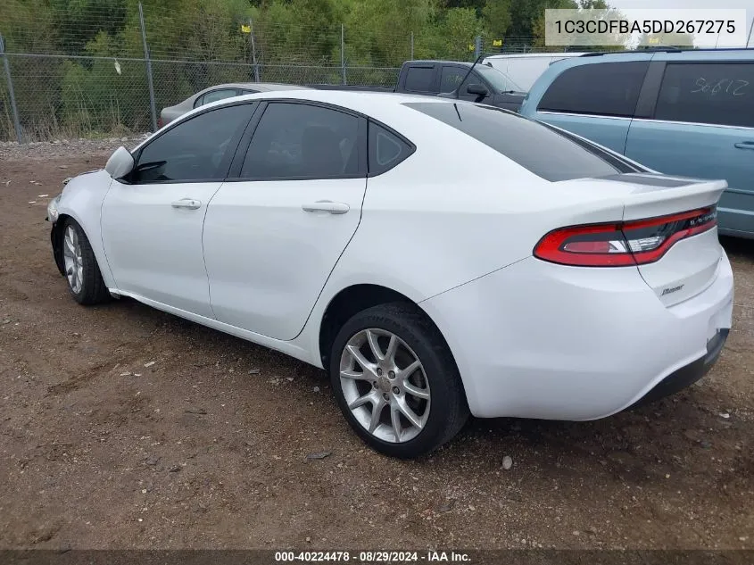 1C3CDFBA5DD267275 2013 Dodge Dart Sxt/Rallye