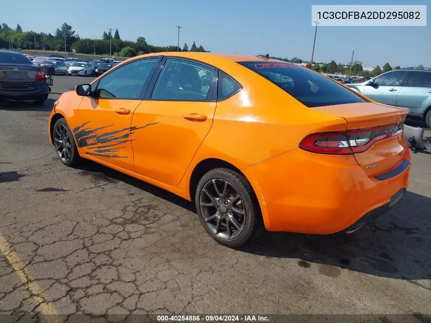 2013 Dodge Dart Sxt VIN: 1C3CDFBA2DD295082 Lot: 40254886