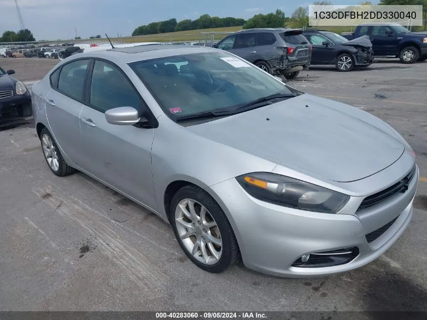 1C3CDFBH2DD330040 2013 Dodge Dart Sxt