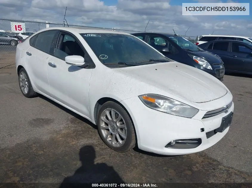 2013 Dodge Dart Limited VIN: 1C3CDFCH5DD153966 Lot: 40361072