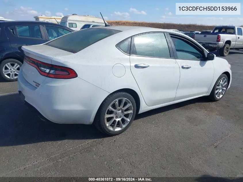 2013 Dodge Dart Limited VIN: 1C3CDFCH5DD153966 Lot: 40361072