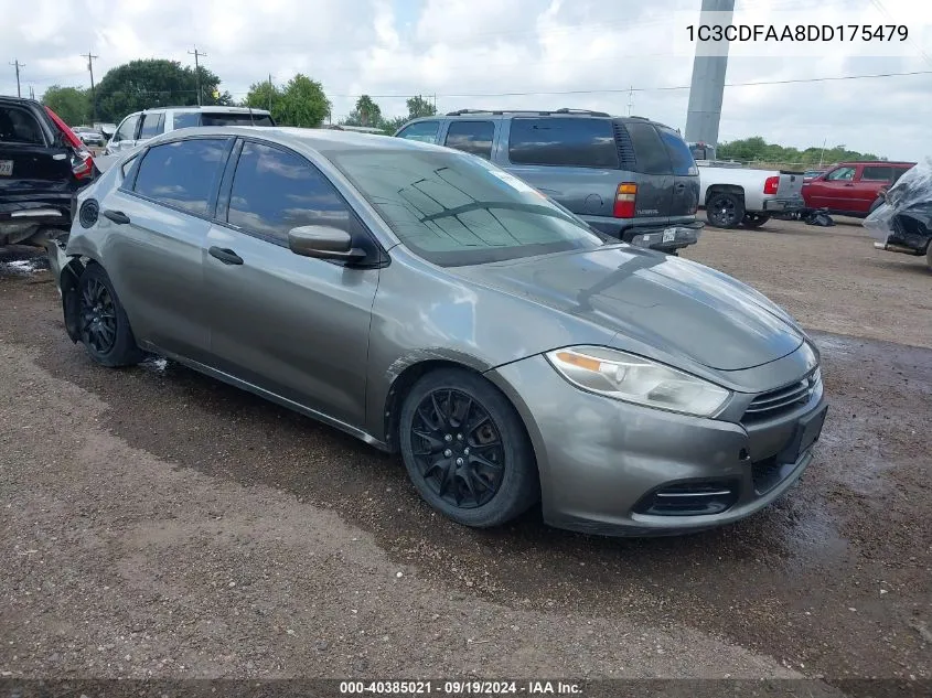 2013 Dodge Dart Se VIN: 1C3CDFAA8DD175479 Lot: 40385021