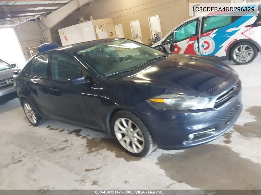 2013 Dodge Dart Sxt VIN: 1C3CDFBA4DD296329 Lot: 40415147