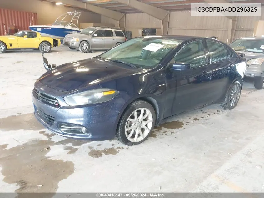 2013 Dodge Dart Sxt VIN: 1C3CDFBA4DD296329 Lot: 40415147